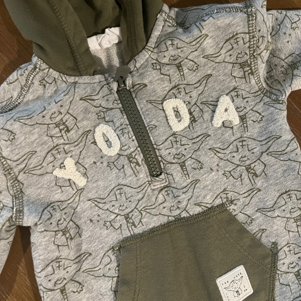 babyGap Star Wars Baby Yoda One Piece